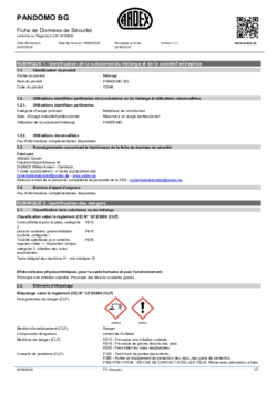 Fiche de donnes de sécurité (FDS)